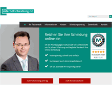 Tablet Screenshot of internetscheidung.de